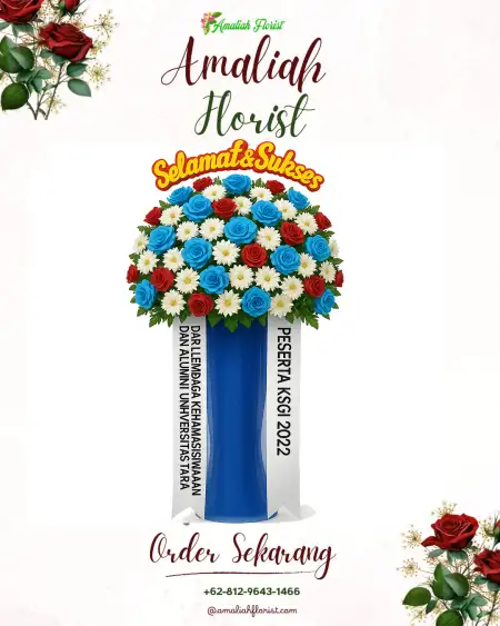 Standing Flowers Enam Lingkung